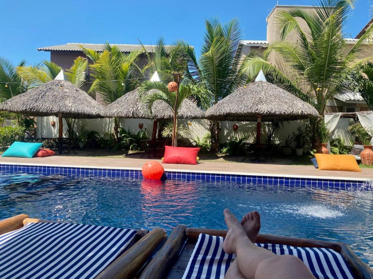 Leao Beach Pousada Luis Correia Exteriör bild
