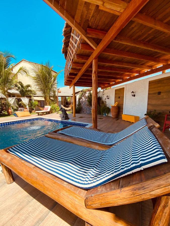 Leao Beach Pousada Luis Correia Exteriör bild