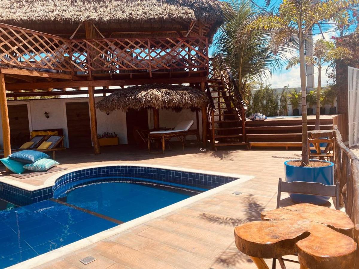 Leao Beach Pousada Luis Correia Exteriör bild