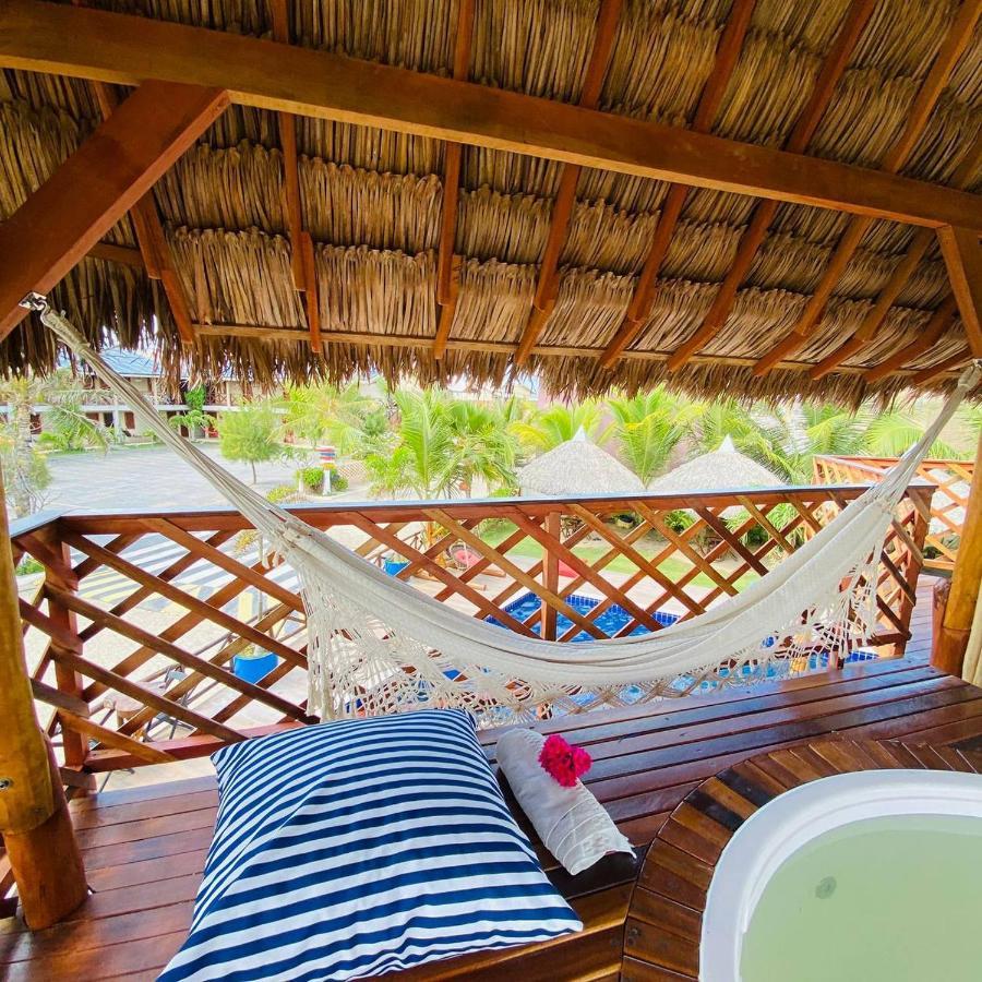 Leao Beach Pousada Luis Correia Exteriör bild