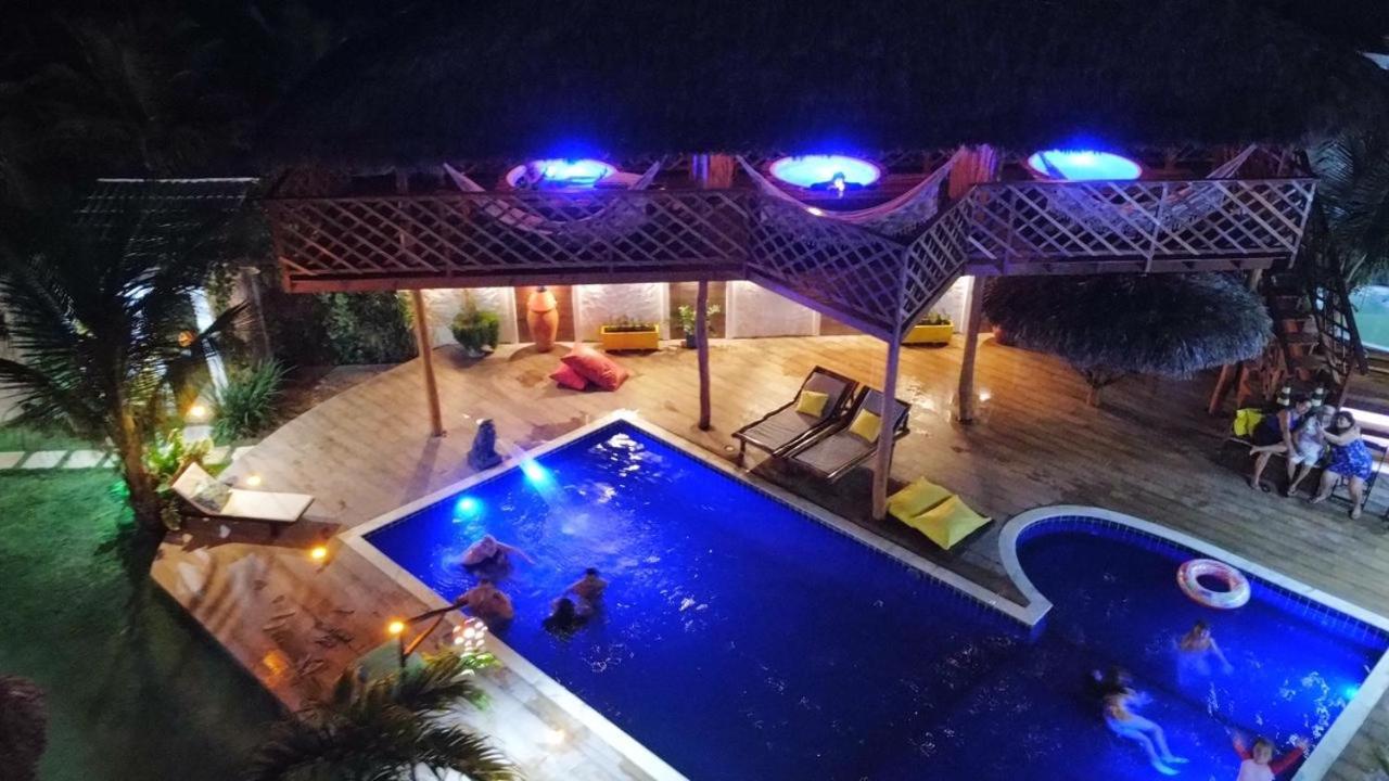 Leao Beach Pousada Luis Correia Exteriör bild