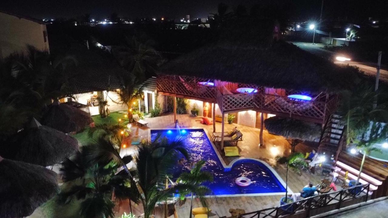 Leao Beach Pousada Luis Correia Exteriör bild